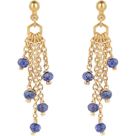 Oorbellen met Lapis-lazuli stenen voor dames Sloya Elyssa