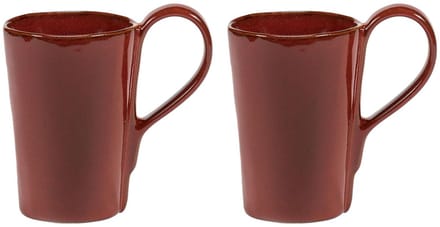 Serax La Mère By Marie Michielssen Mok 33cl Set Van 2 Venetian Red