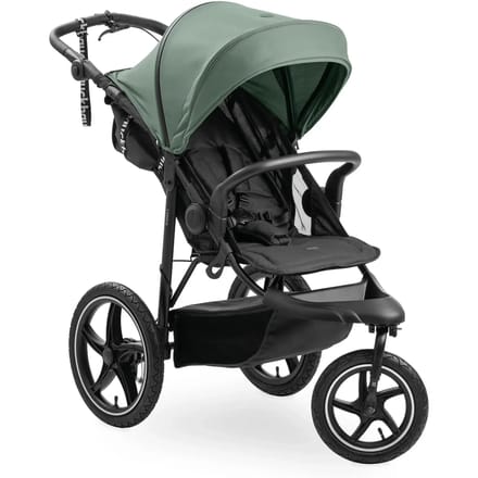 Hauck Runner 3 - Buggy - XL-luchtwielen - Vering - Jungle Green
