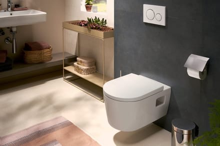 Hansgrohe EluPura Original S Closetzitting - ureum - met deksel - glans wit