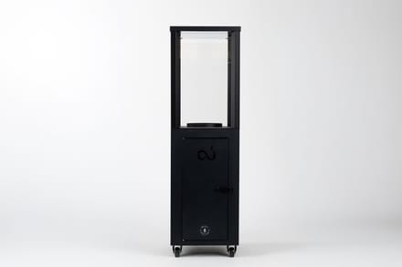 Monti HeatLine Forge Black - Pellet terrasverwarmer