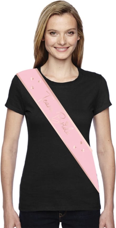Amscan Sjerp Team Bride Dames 76 Cm Roze 6 Stuks