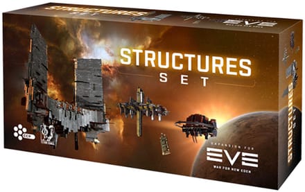 EVE War for New Eden Structures Set - Brettspiel Erweiterung - EN Edition