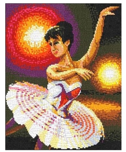 Stickit Prima Ballerina, ca. 9.000 steentjes
