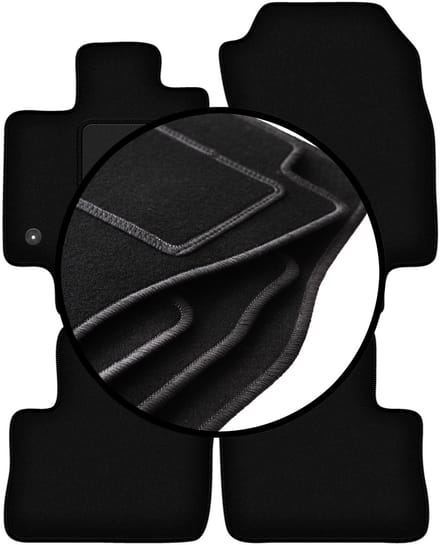 Complete set veloursmatten voor: Suzuki Across SUV (2020-)