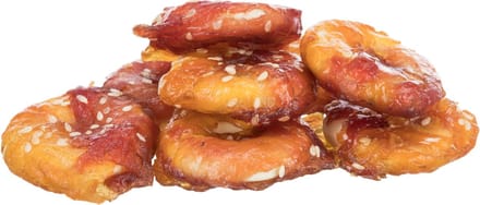 Trixie 20 lam/kip bagels - 4cm - hondensnack - 20 stuks