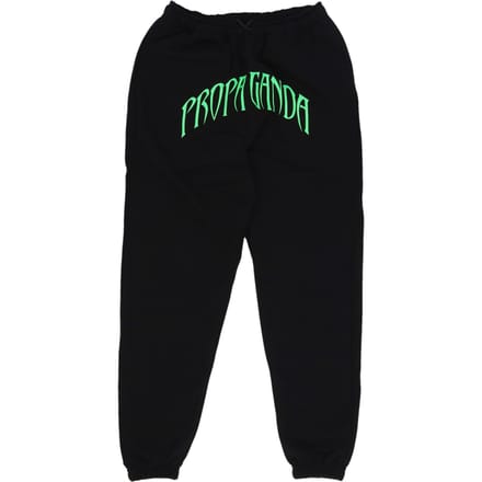 Mannen Driehoek Panther Sweatpant Black