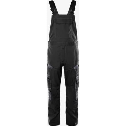 Fristads Amerikaanse overall 1556 STFP - Zwart/Grijs - C58