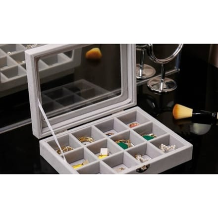 Fluwelen sieradendoosje van het merk Herzberg: HG05309