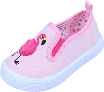 Lichtroze sneakers voor meisjes FLAMINGO
