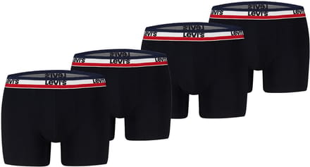 Pack of 4 men's Levis REPEAT LOGO SPW BOXER boxer shorts underwear pants