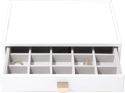 Stackers Classic White Pebble sieradenlade