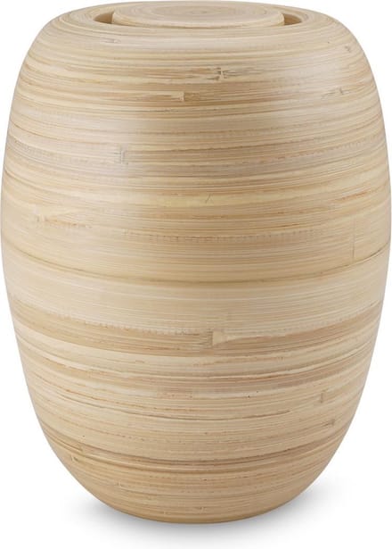 Agora bamboe urn - hout