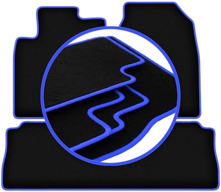CARLUX-BLUE automatten voor: Chevrolet Captiva SUV (2006-2017)