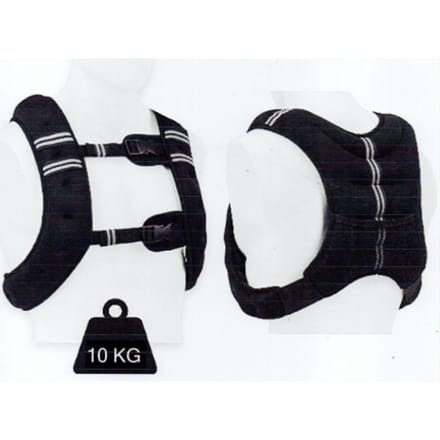 Gewichtsvest - Reflecterende strepen - 10KG