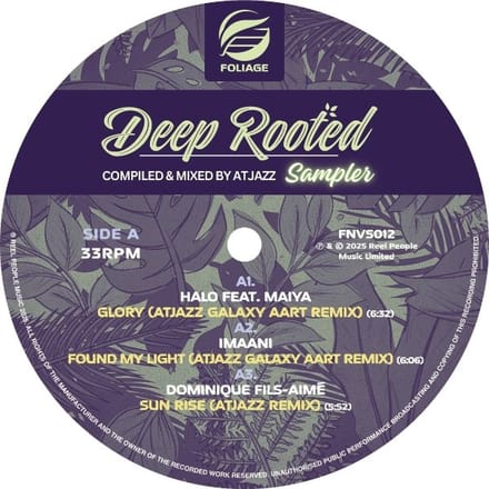 Deep Rooted (Compiled and Mixed By Atjazz) - Vinyl Sampler