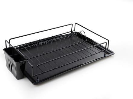 Asir - Afdruiprek - Zwart - 35,5 x 9,5 x 29,5 cm