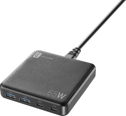 Cellularline 8018080456817 Laptop, Universeel Zwart AC Binnen
