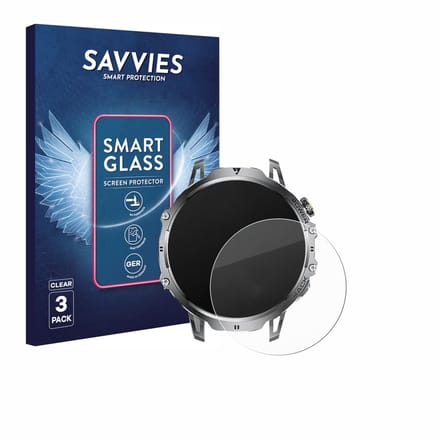3 Stuks Savvies Screenprotector - geschikt voor Dremac EF13-E 1.85" - beschermfolie glas transparant