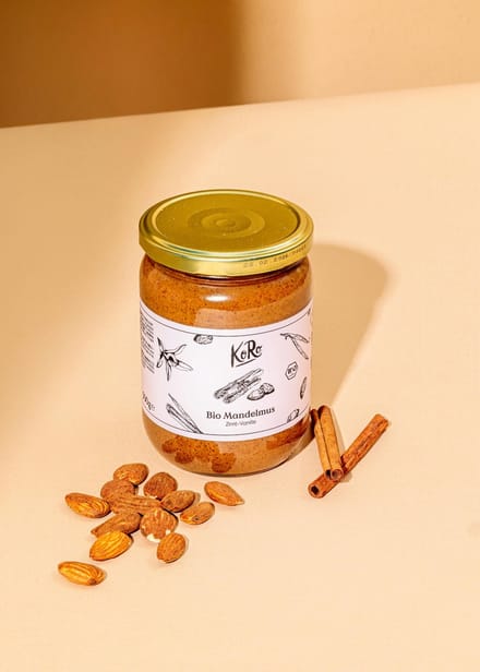 KoRo | Bio amandelpasta met kaneel en vanille 500 g