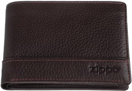 ZIPPO Kleine tasjes Drievoudige portemonnee, bruin