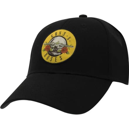 Guns N' Roses - Circle Logo Baseball pet - Zwart