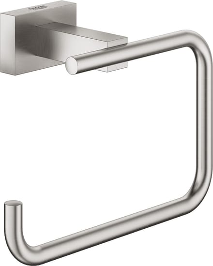 GROHE Essentials Cube Toiletrolhouder - Supersteel (RVS look) - 40507DC1