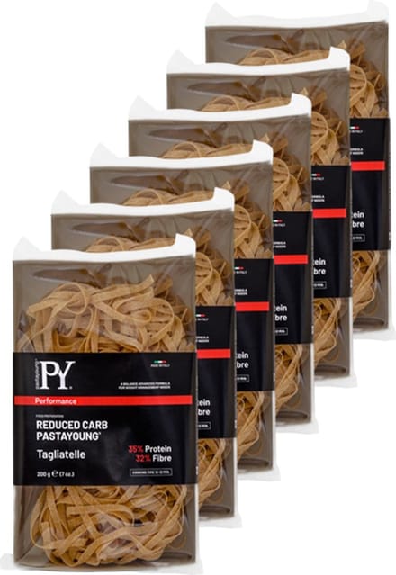 Pasta Young | Tagliatelle | 6 stuks | 6 x 200g
