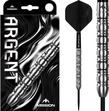 Mission Argent 90% - Dartpijlen