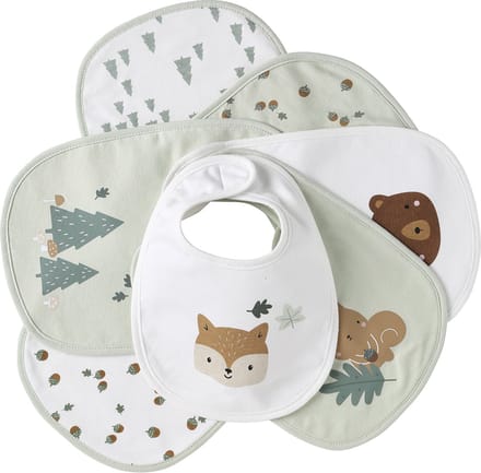 Vertbaudet Set van 7 babyslabbetjes