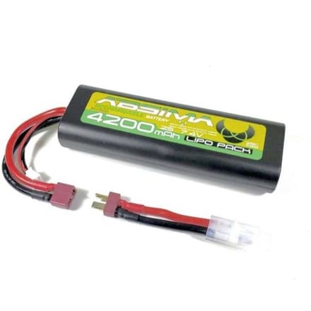 Absima LiPo accupack 7.4 V 4500 mAh 25 C Hardcase T-stekkers