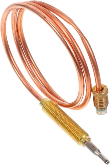 Gaskachel Thermokoppel - Veiligheidssensor Verwarming - Snelle Verwarming - Oververhitting Bescherming - 60 cm - Goud