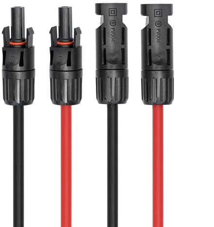 Solar PV kabel set | 4mm² | IP68 | 2 meter