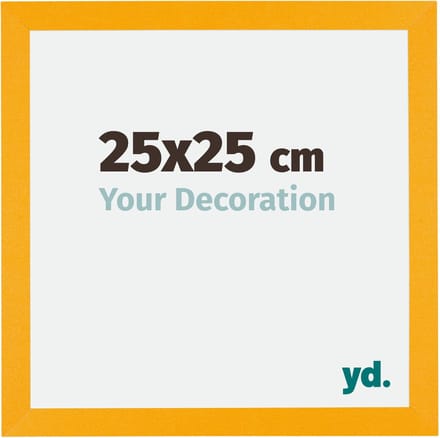 Your Decoration - Fotokader 25x25 cm - MDF - Geel - Mura