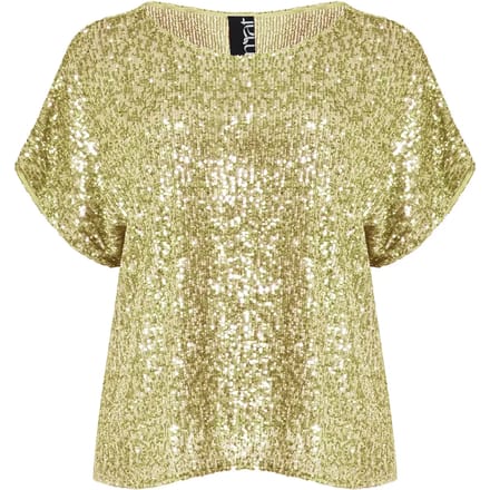 Vrouwelijke sequins blouse Mat Fashion