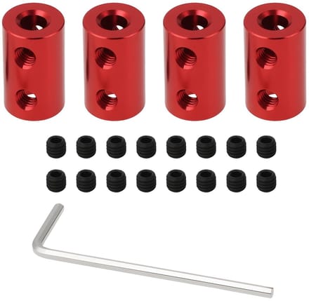 Dailygoods- Koppeling Stijve Asverbinding - 5mm tot 5mm