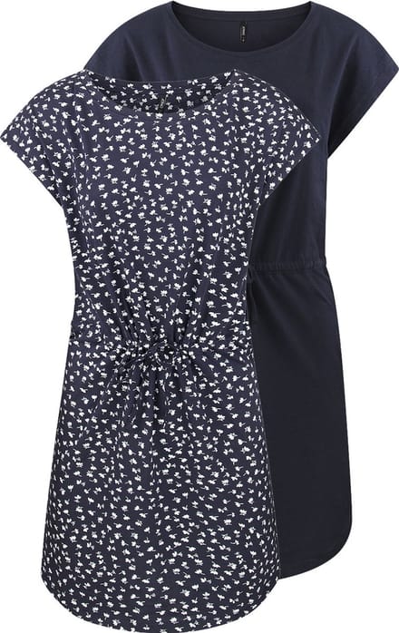 ONLY - ONLMAY LIFE S/S DRESS 2 PACK NEW JRS - Meisjes - Mini jurken