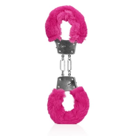 Ouch! - Metalen Handboeien Fluffy - Roze