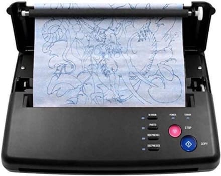 Tades® Tattoo Printer - Thermische Printer - Tattoo Stencil Printer - Stencil Printer - Tattoo Stencil