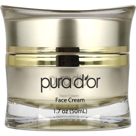 Pura D'or, Luminous PM™ Face Cream, 1.7 oz (50 ml) gray