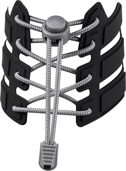 KELERINO. Elastische Veters - Lock - Hardlopen - Sport Veters - Donker Grijs