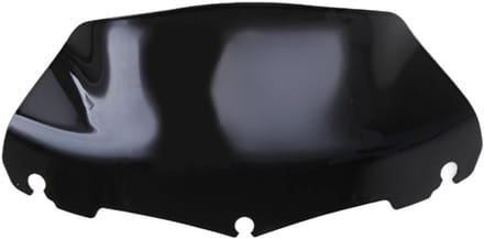 Motorfiets Windscherm - Voorruit Deflector - Comfortabel Rijden - Dubbele Bell Design - 1996-2013 - Zwart