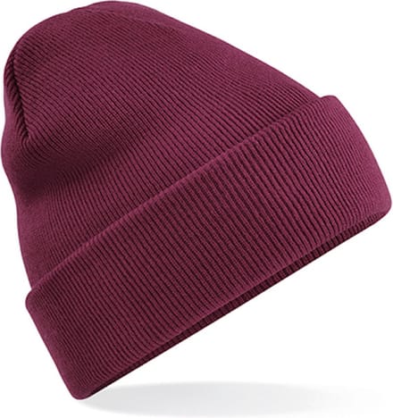Scoby - Wintermuts - Beanie - Muts - Gehaakte - Hippe Muts - Winter accessoire - Bordeauxrood