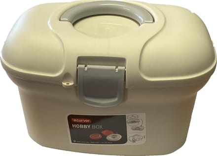 Curver Hobbybox + Tray - 18 Liter - Creme