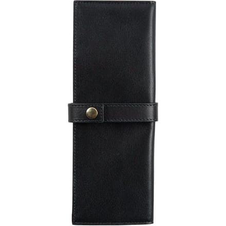 Klein leren opvouwbare etui Jacques Herbin Prestige