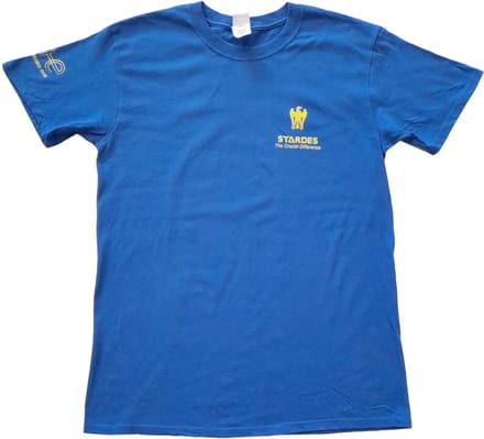 U2 - Stardes Heren T-shirt - 2XL - Blauw