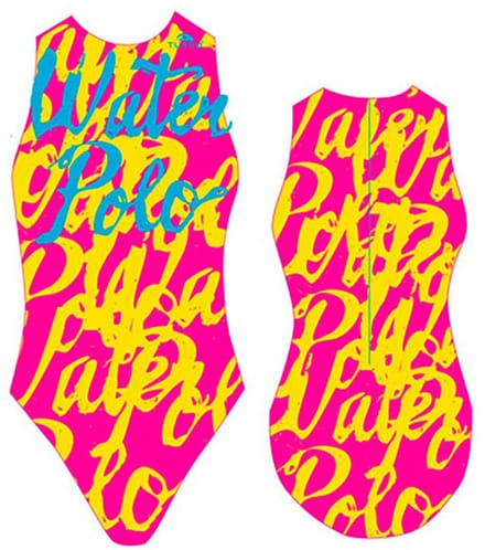 Turbo Script Zwemkleding Roze XL Vrouw