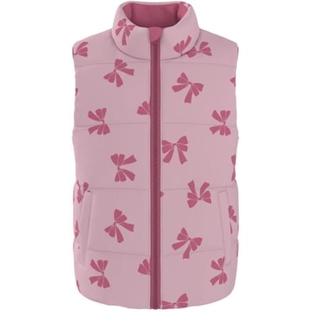 LUPILU Omkeerbare kinder bodywarmer (Lichtroze/roze, 110/116)