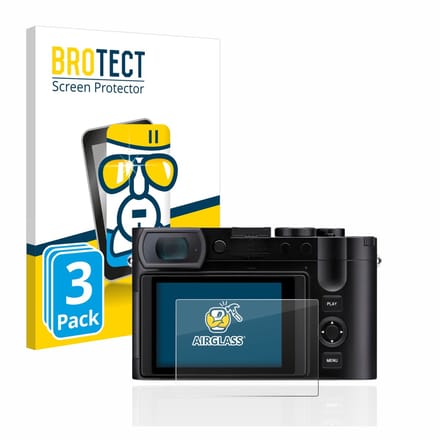 Screenprotector 3 Stuks voor Leica Q3 / Q3 43 Beschermglas transparant
