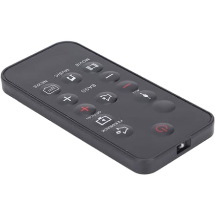 Télécommande de remplacement à gros boutons, résistante à l'usure, compatible avec Cinema SB150 gray